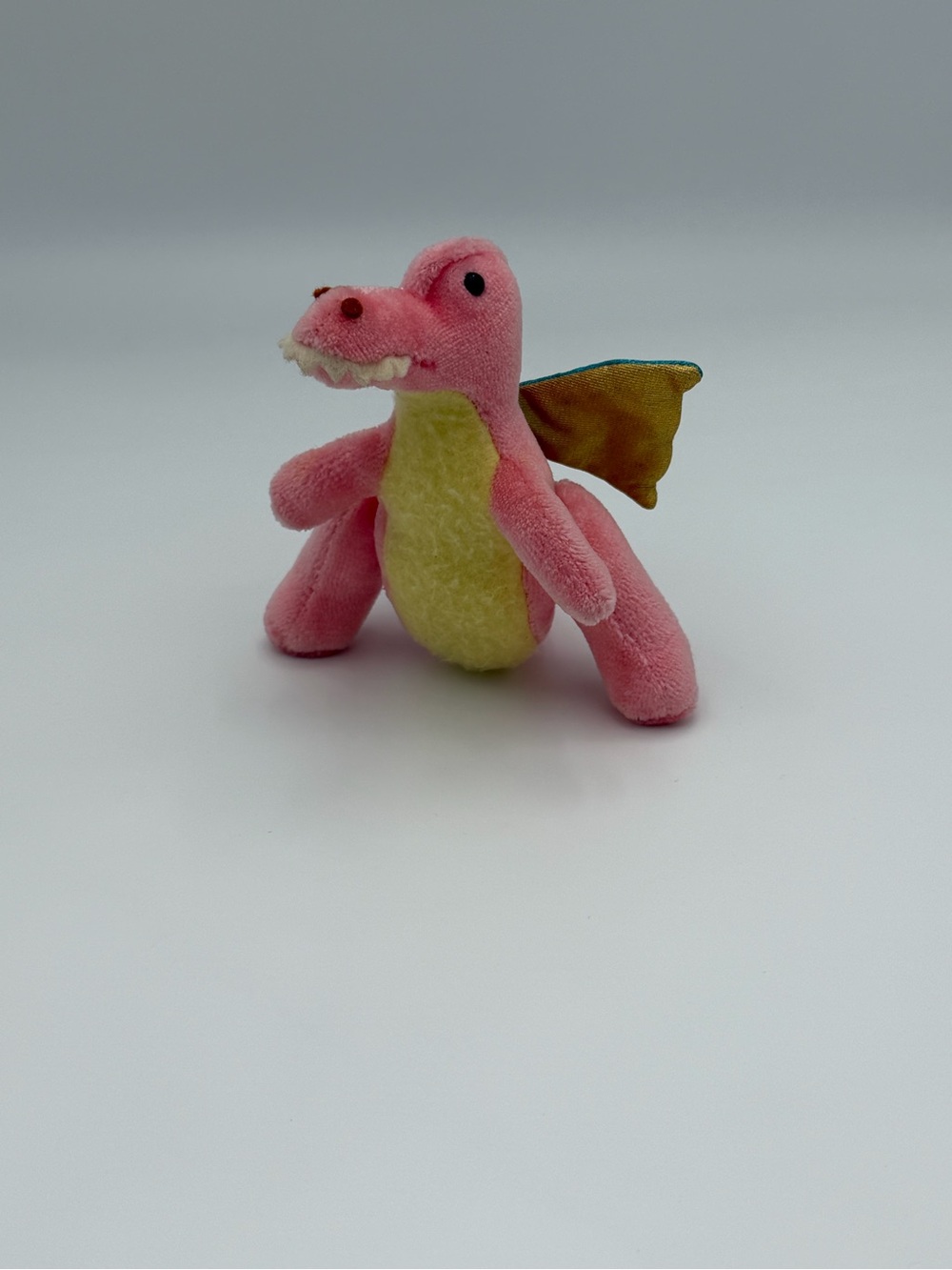 Vintage 1986 Tara Toys Kuddlee Baby Saurus Dinosaur Plush